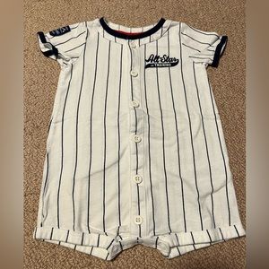 Baseball romper size 9M